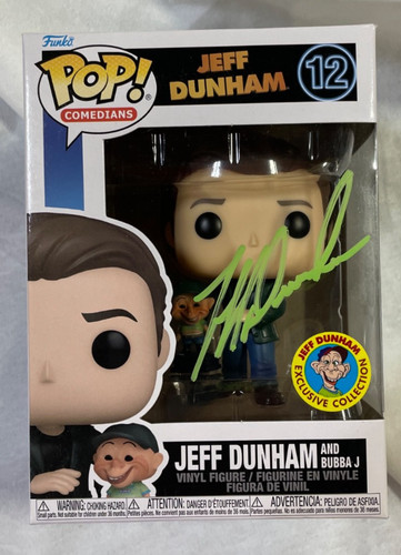 Jeff dunham autograhed funko - dunham,