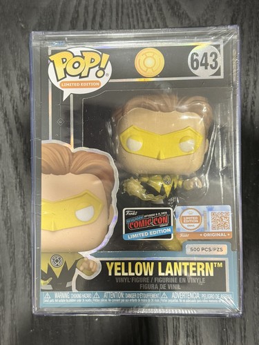 Funko pop yellow lantern - yellow,