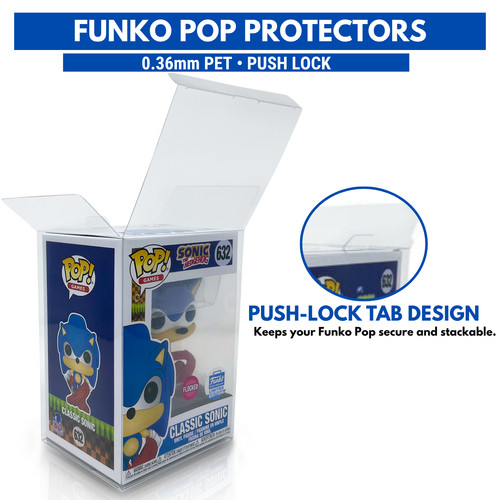 100 funko pop protectors - 5,