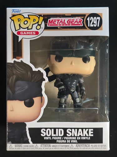 Funko pop solid snake 1297 - snake, #1297