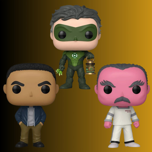 Funko pop lanterns - funko, dc