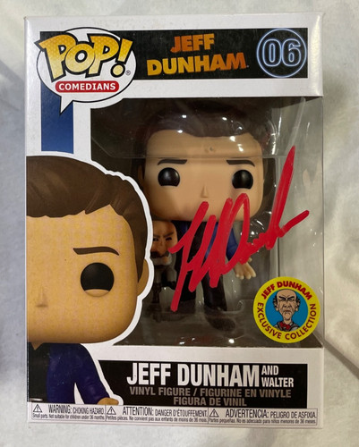 Jeff dunham autograhed - dunham, funko
