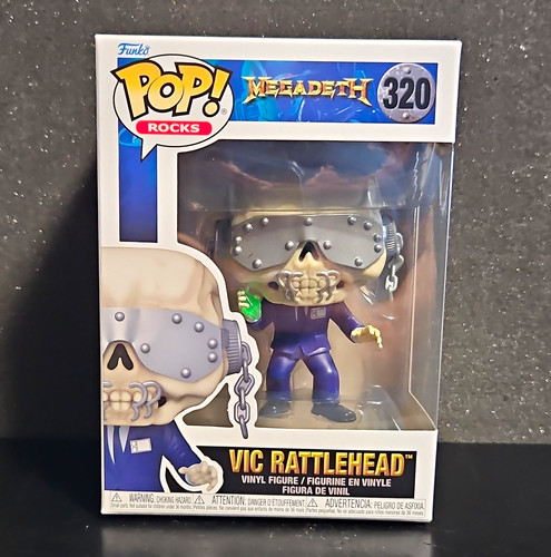 Funko pop rocks megadeth - rocks, vic