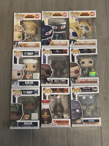 Mixed lot funko pops - of,